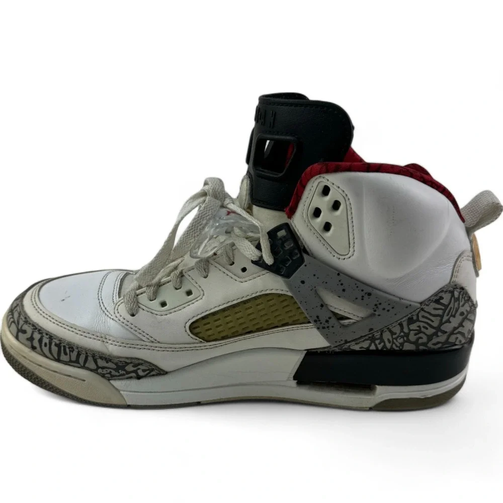 Jordan Spizike‎ White Cement 315371-122 Basketball Shoe Sneaker Mens Size 9.5